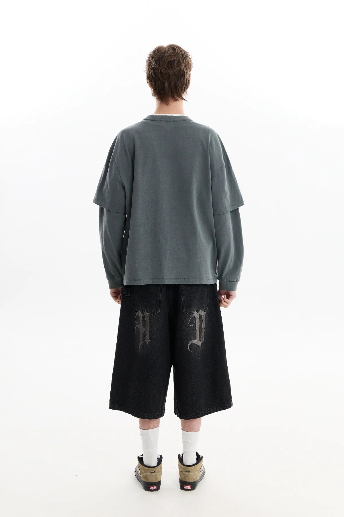 Alien Hands Layered Pigment Long Sleeve T-Shirt