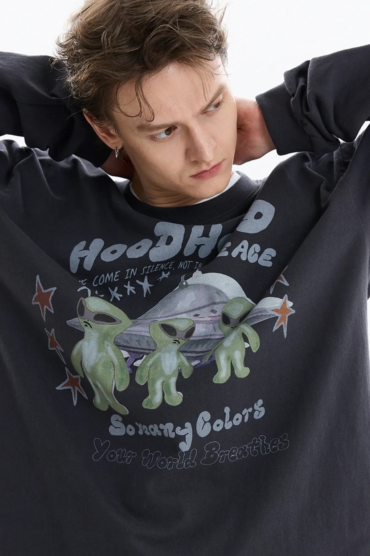 Alien Peace Long Sleeve T-shirt