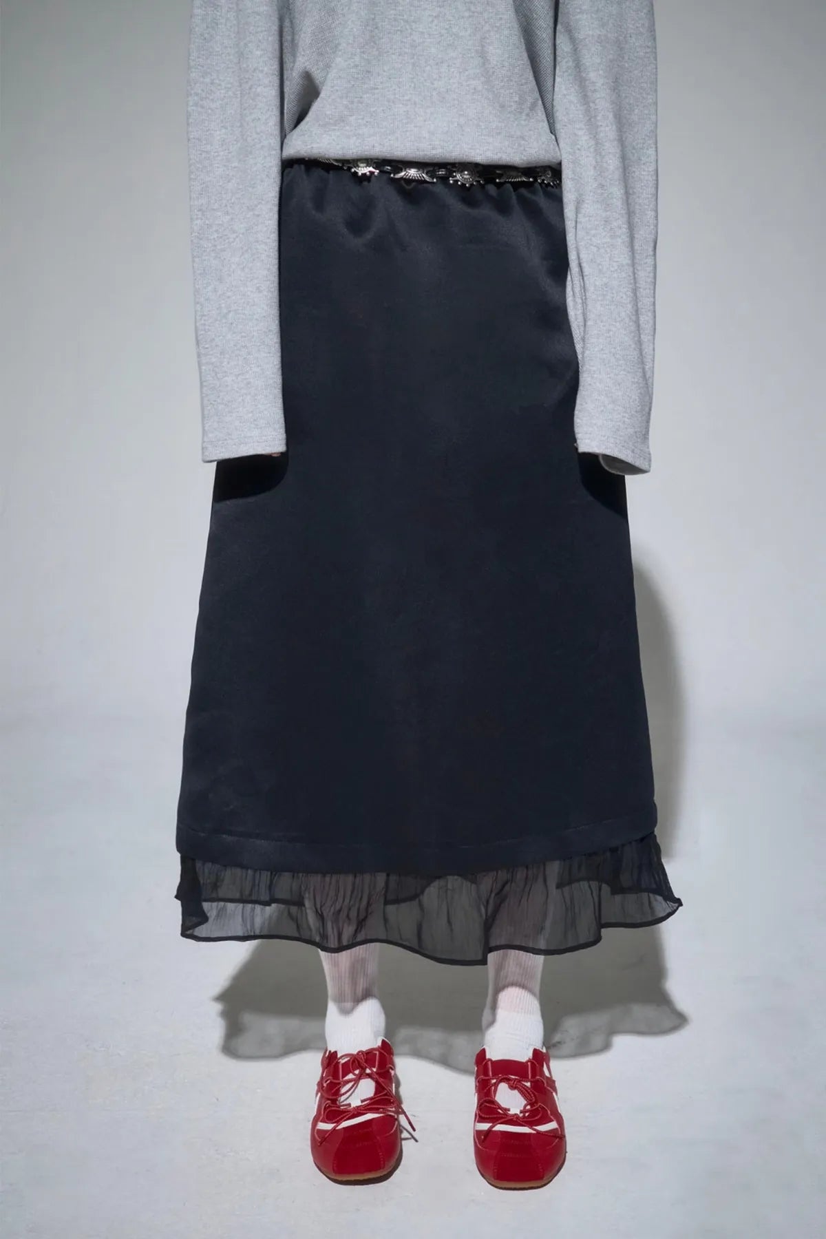 Blade Satin Skirt
