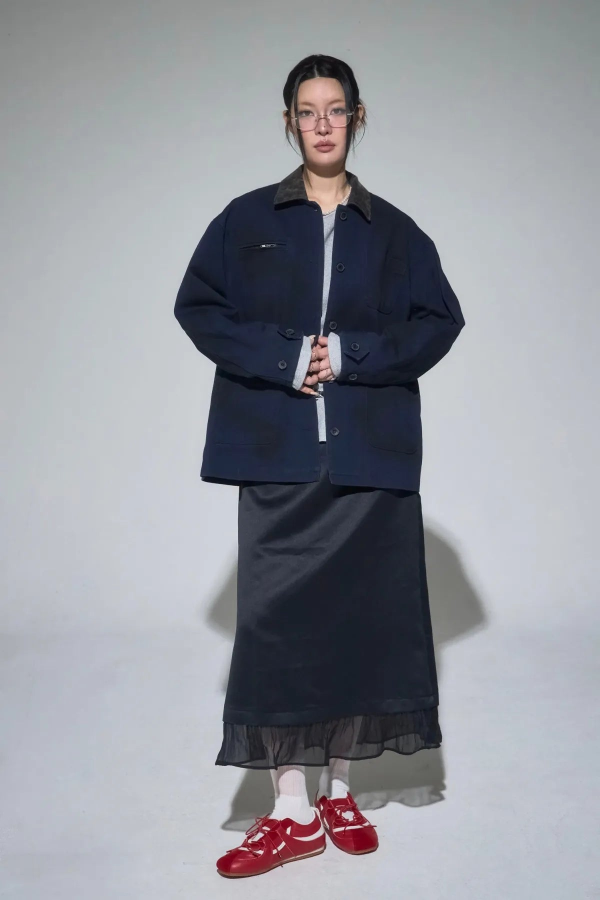 Blade Satin Skirt