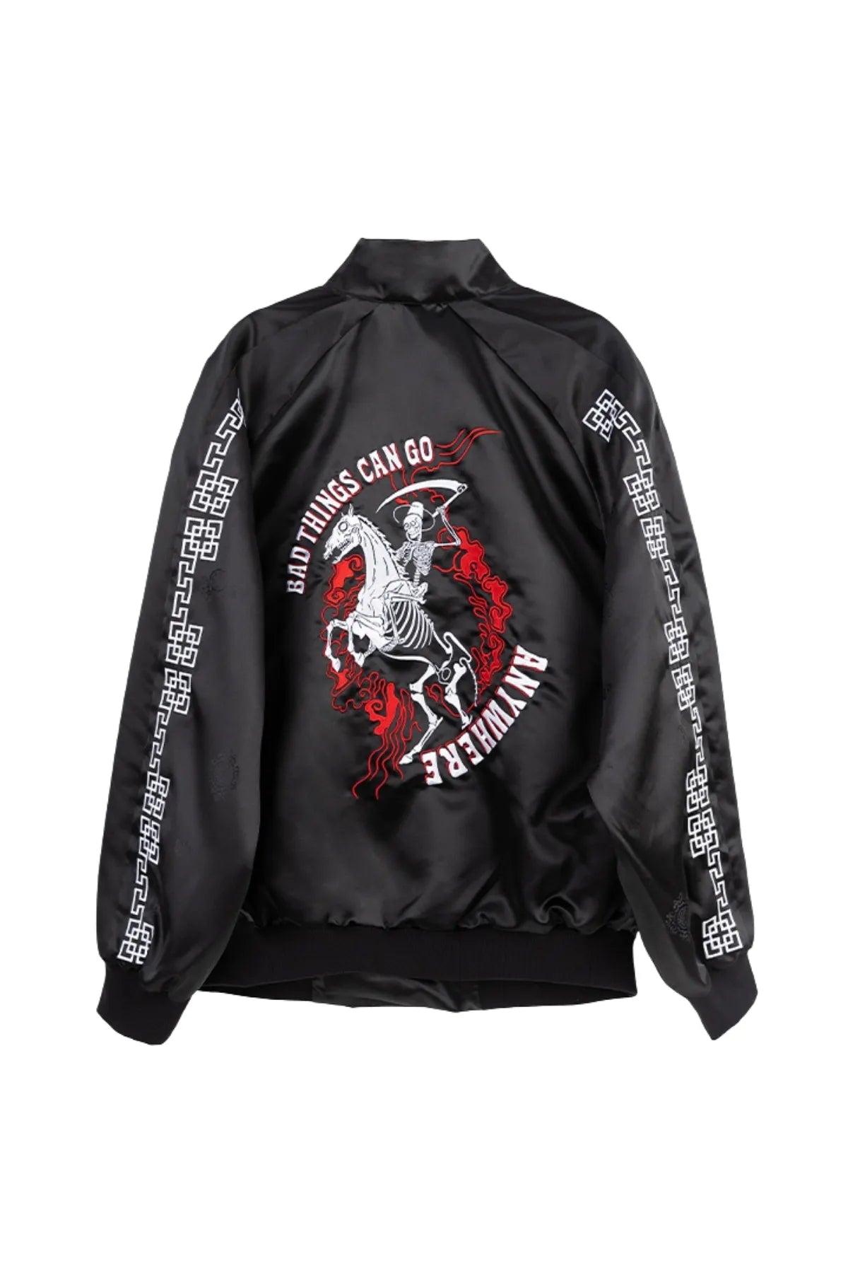 Bulgi' Unbridled Raw-Stitch Bomber