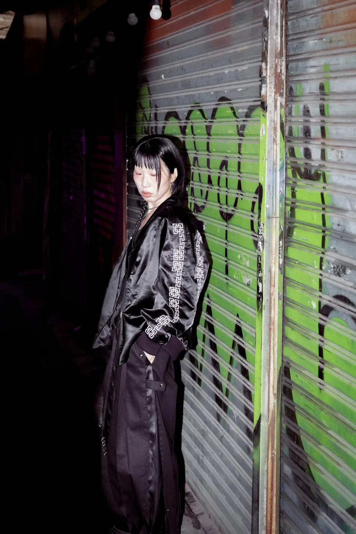 Bulgi' Unbridled Raw-Stitch Bomber