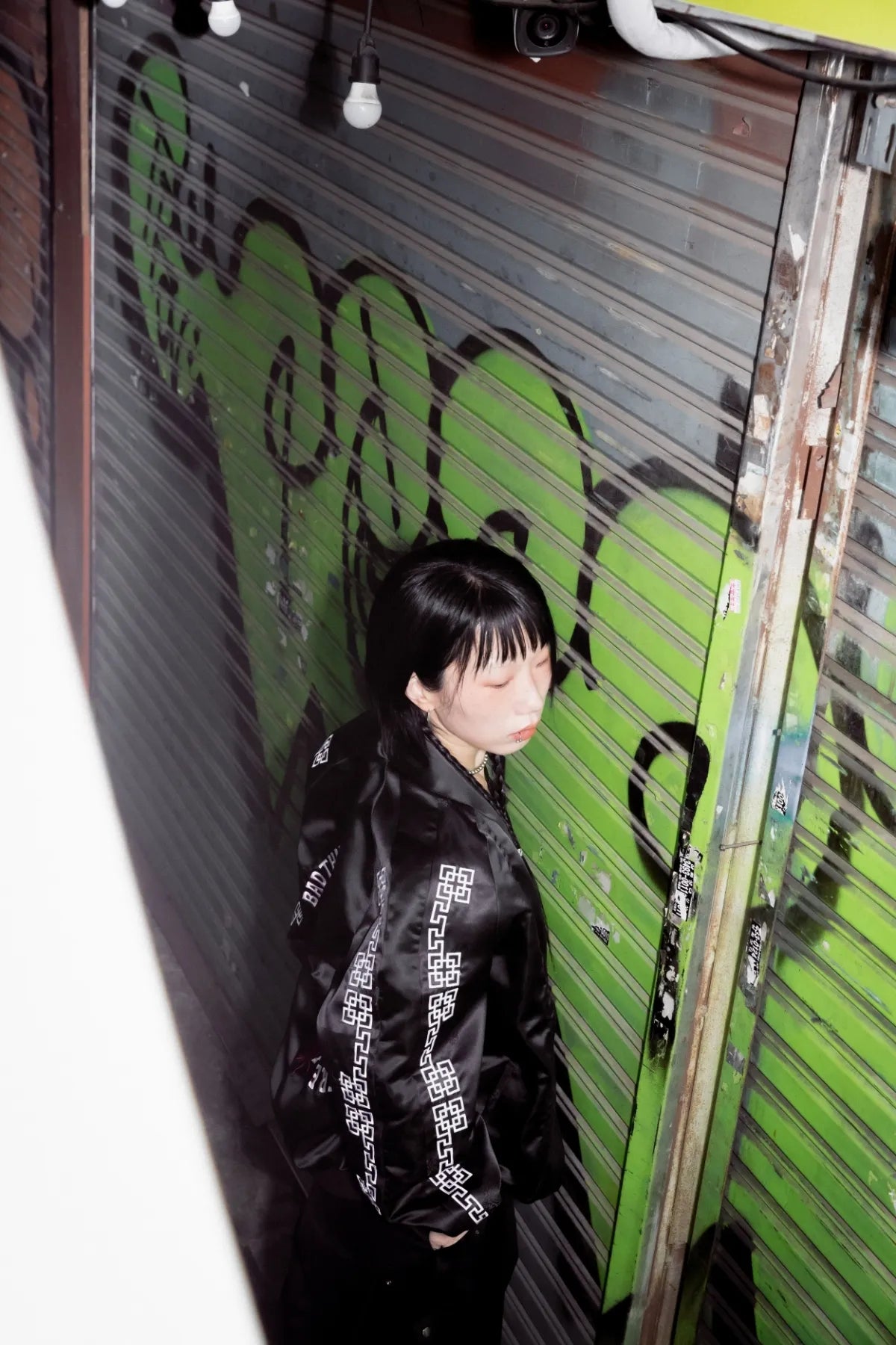 Bulgi' Unbridled Raw-Stitch Bomber