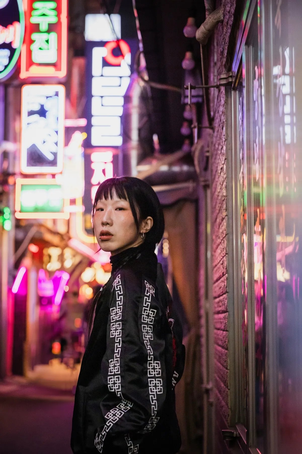 Bulgi' Unbridled Raw-Stitch Bomber