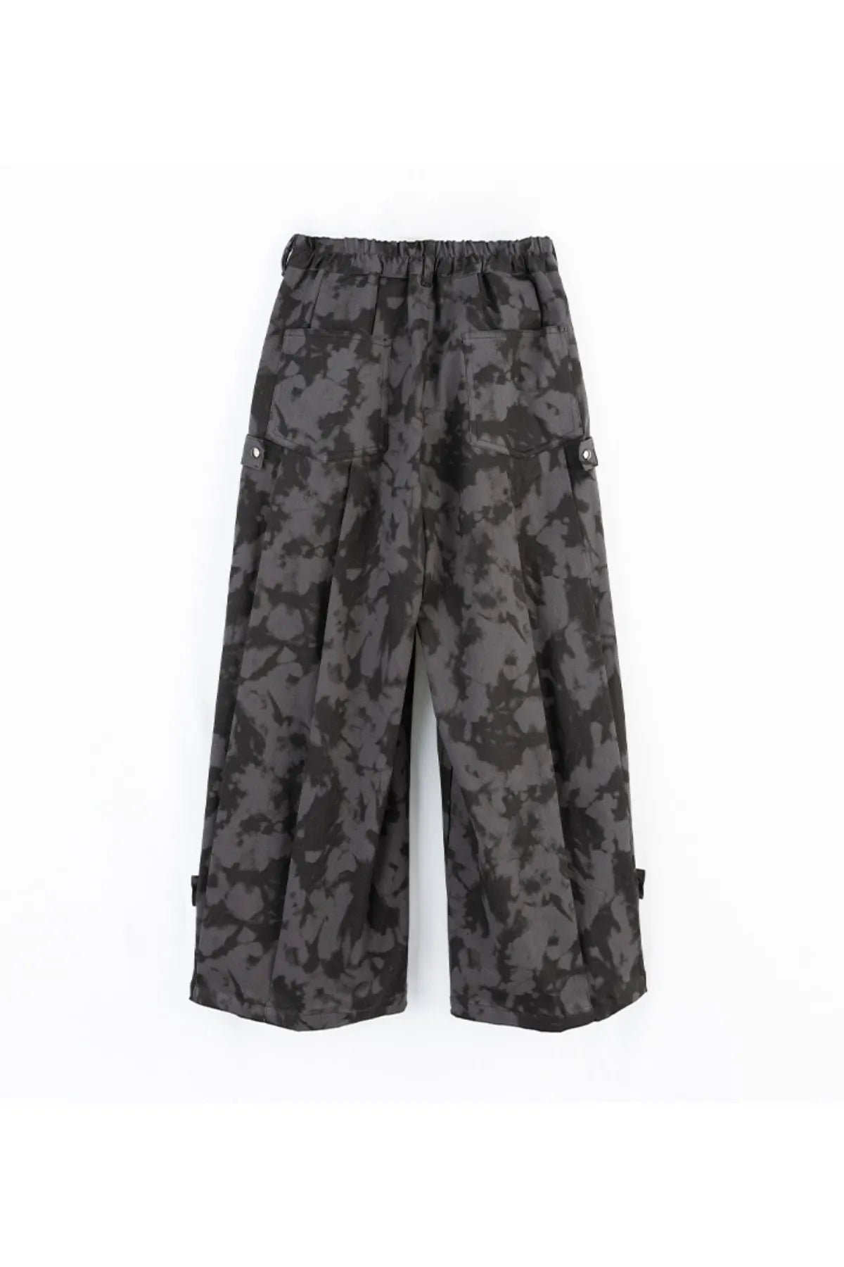Camo-Hybrid Wide Pants