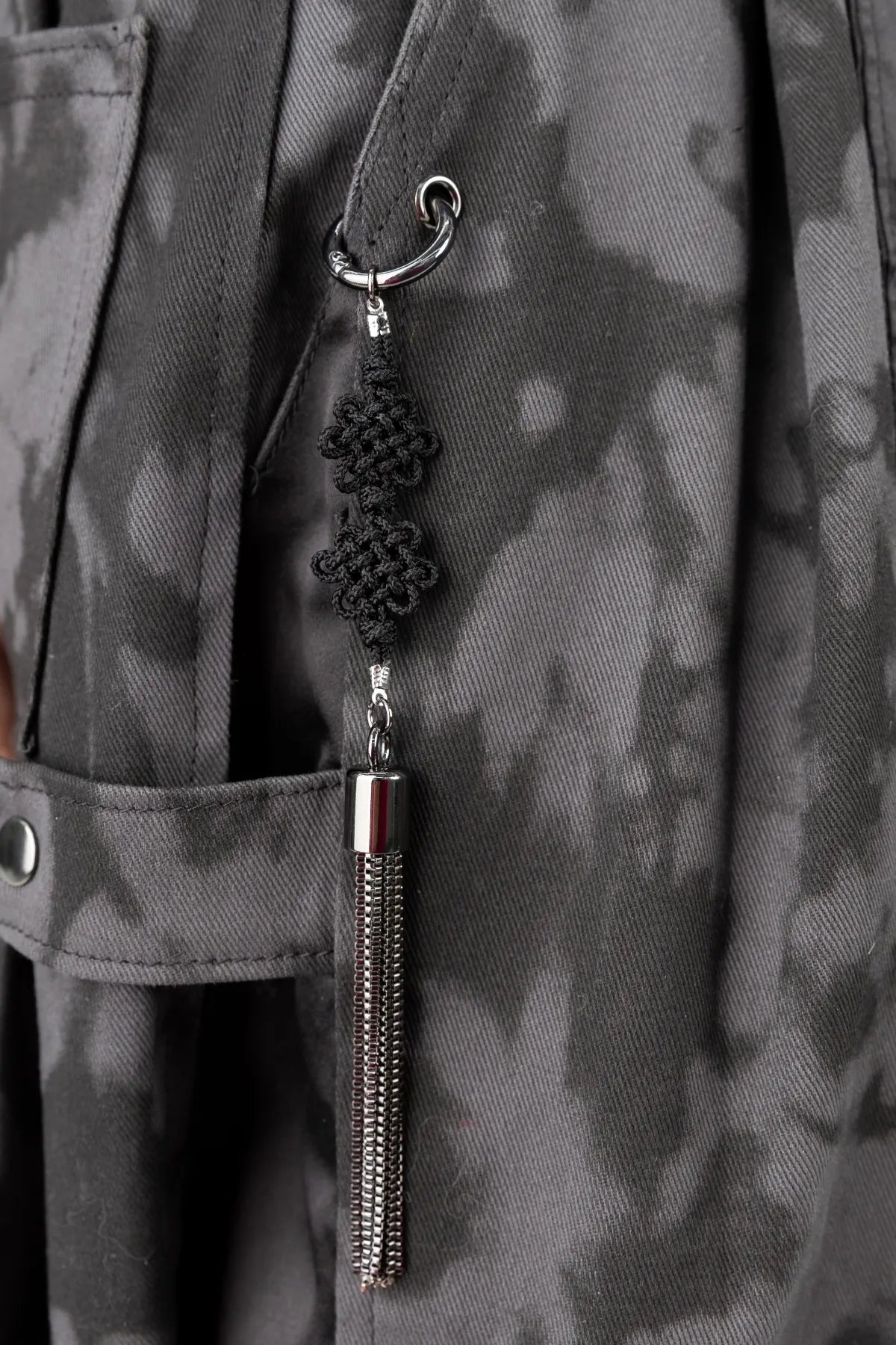 Camo-Hybrid Wide Pants