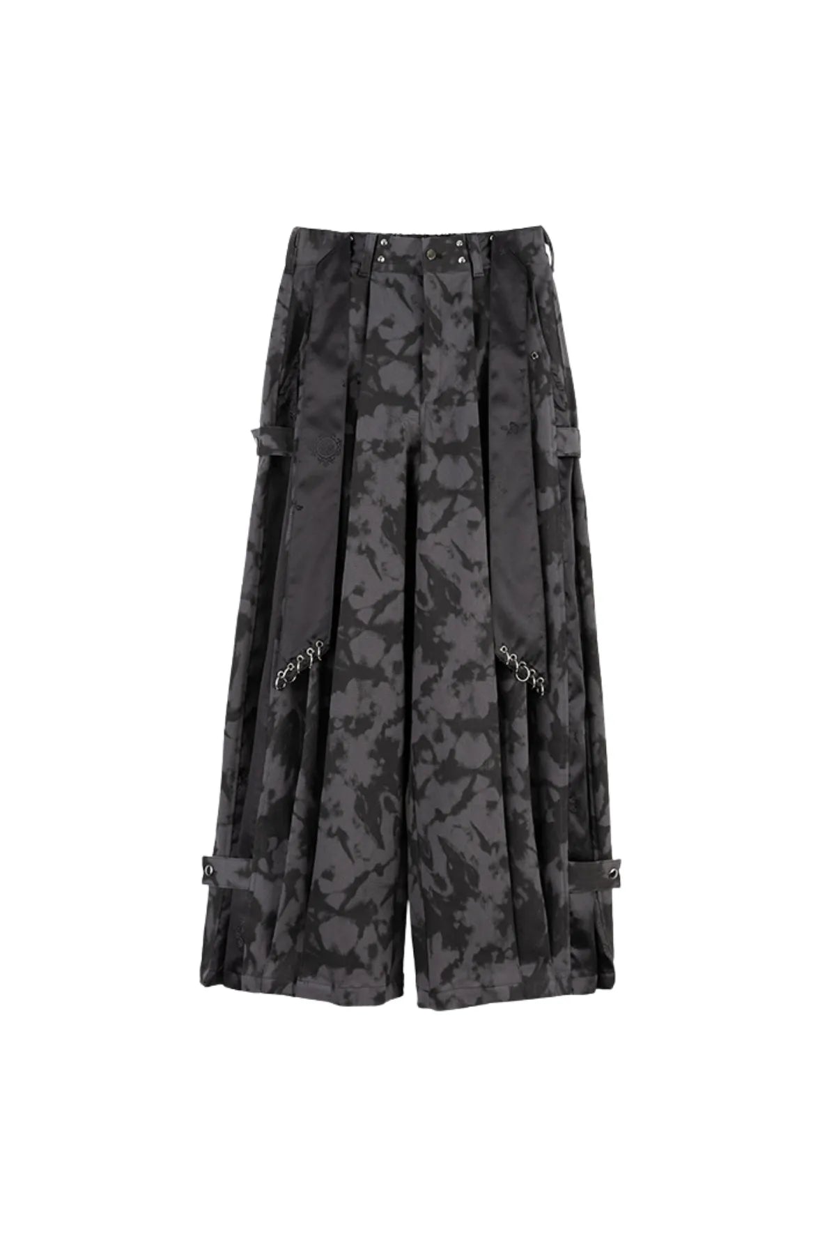 Camo-Hybrid Wide Pants