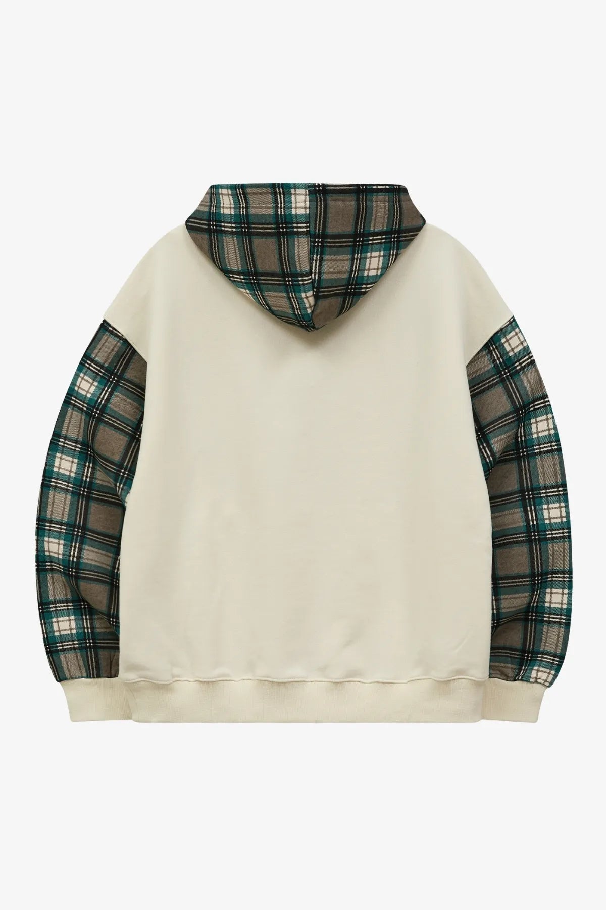 Colorblock Clover Check Hoodie