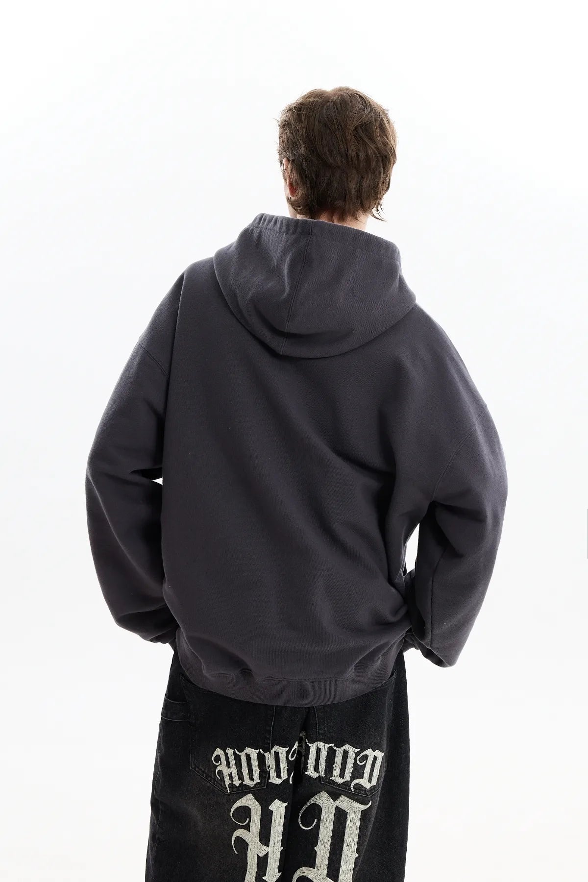 Come Closer Applique Hood Zip-Up