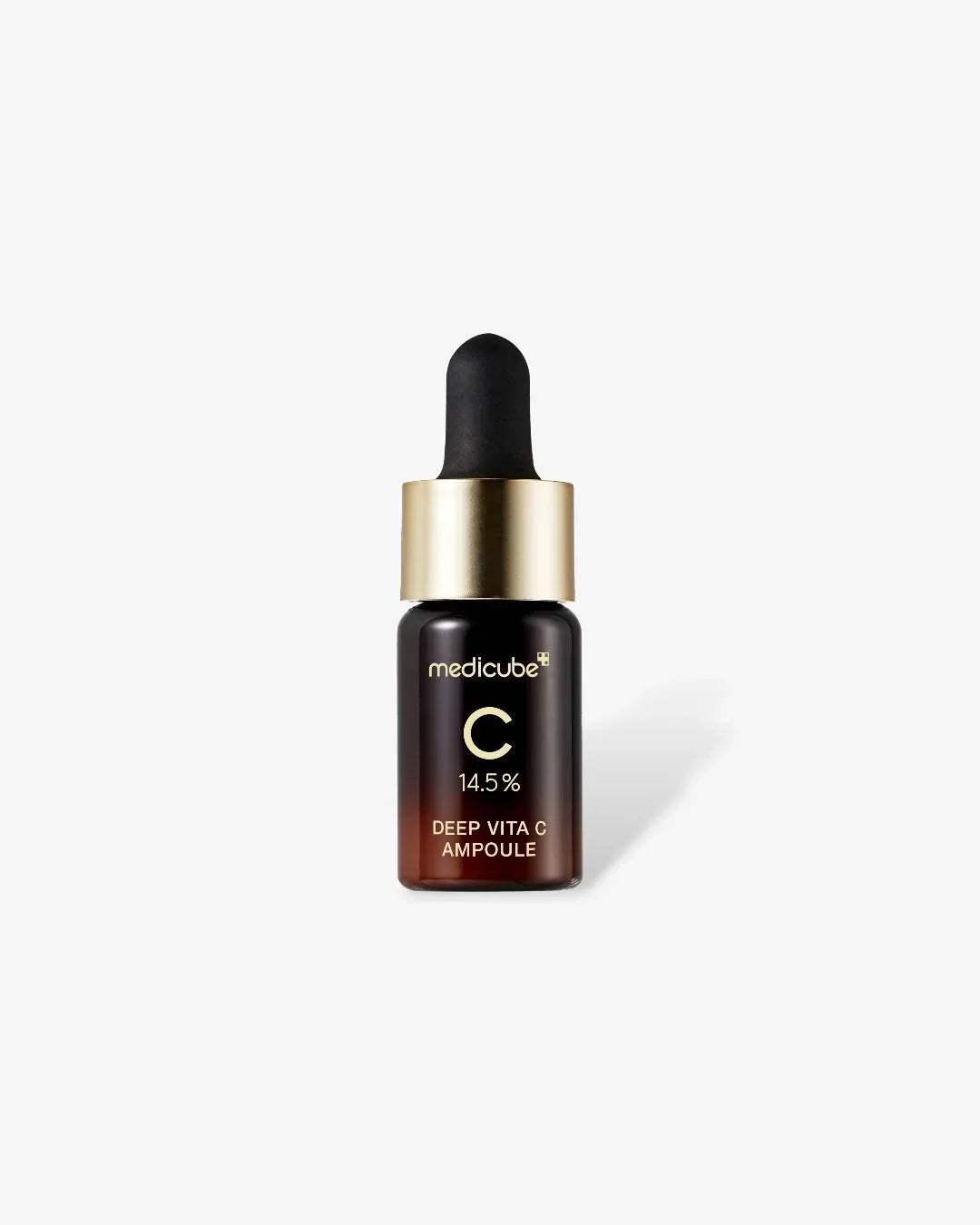 Medicube Deep Vita C Ampoule 14.5% vitamin C serum bottle with dropper