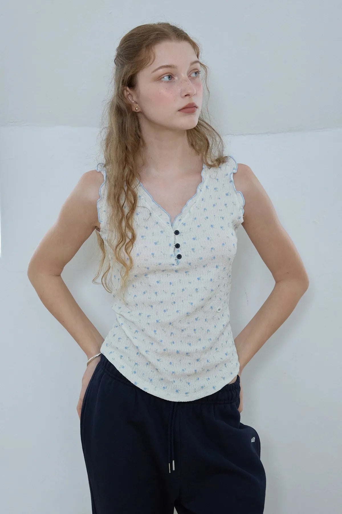 Flower Open Sleeveless