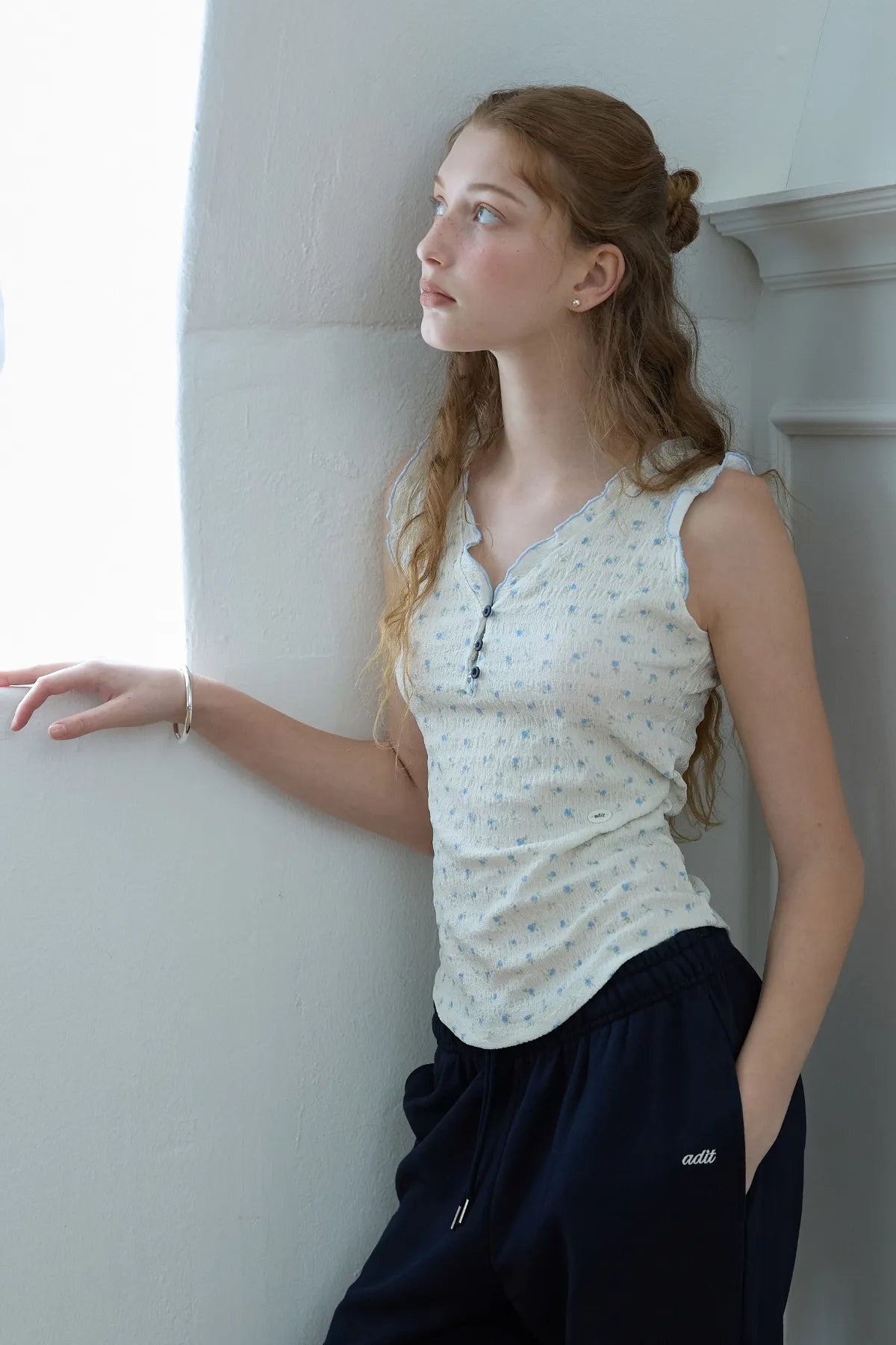 Flower Open Sleeveless