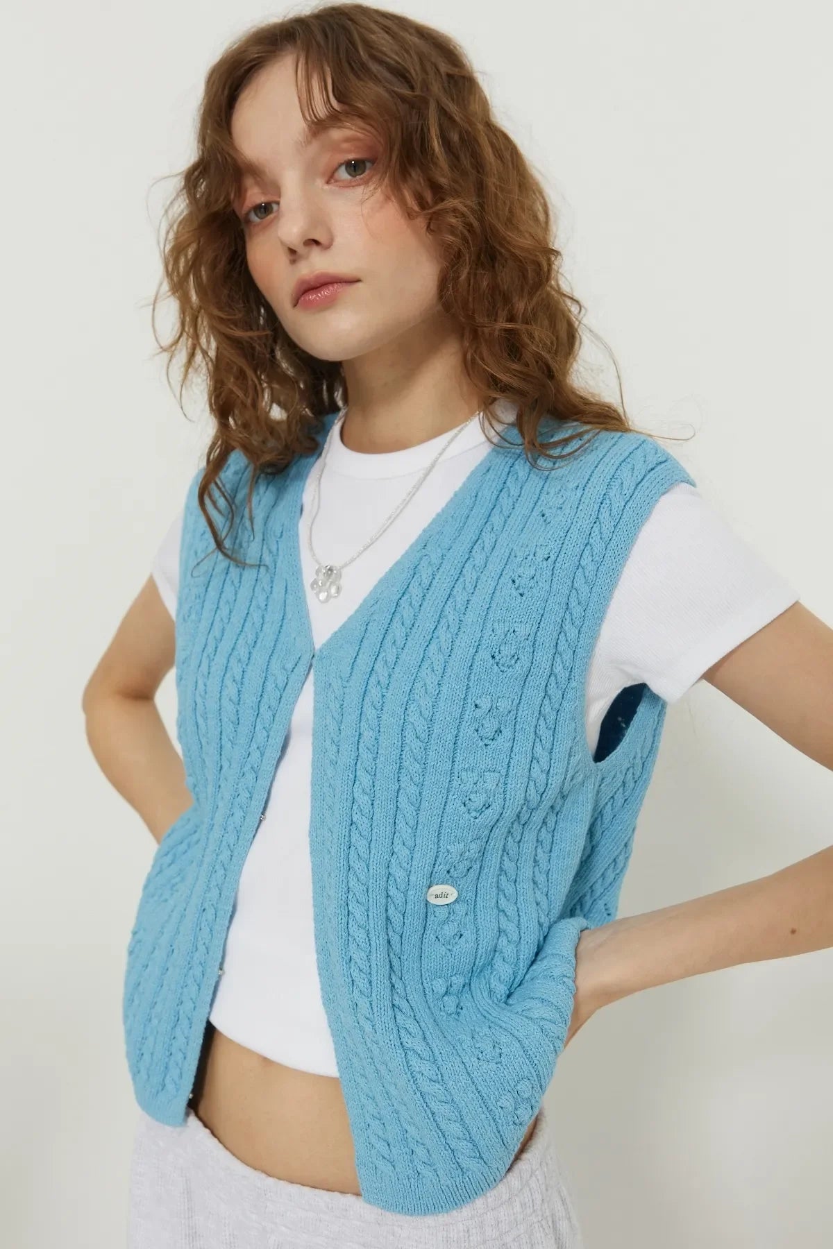 Grandma Open Vest