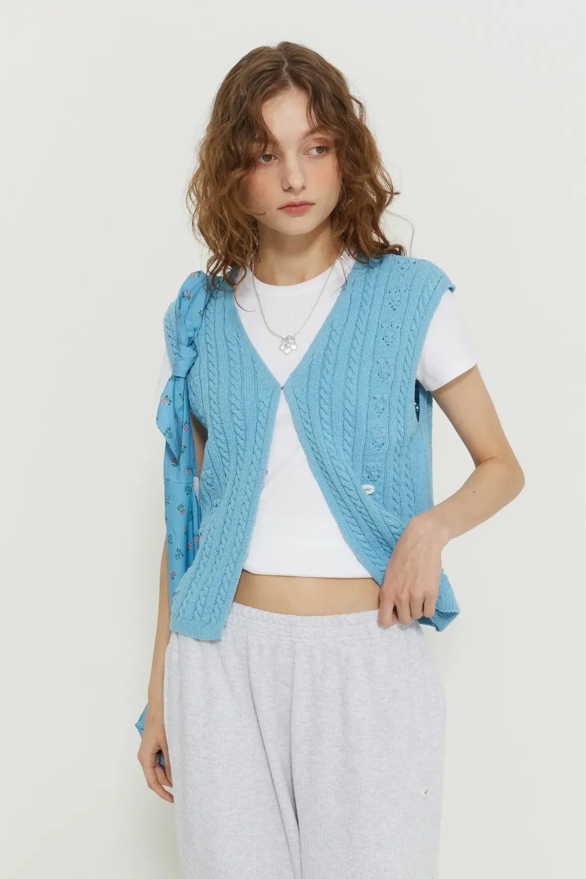 Grandma Open Vest