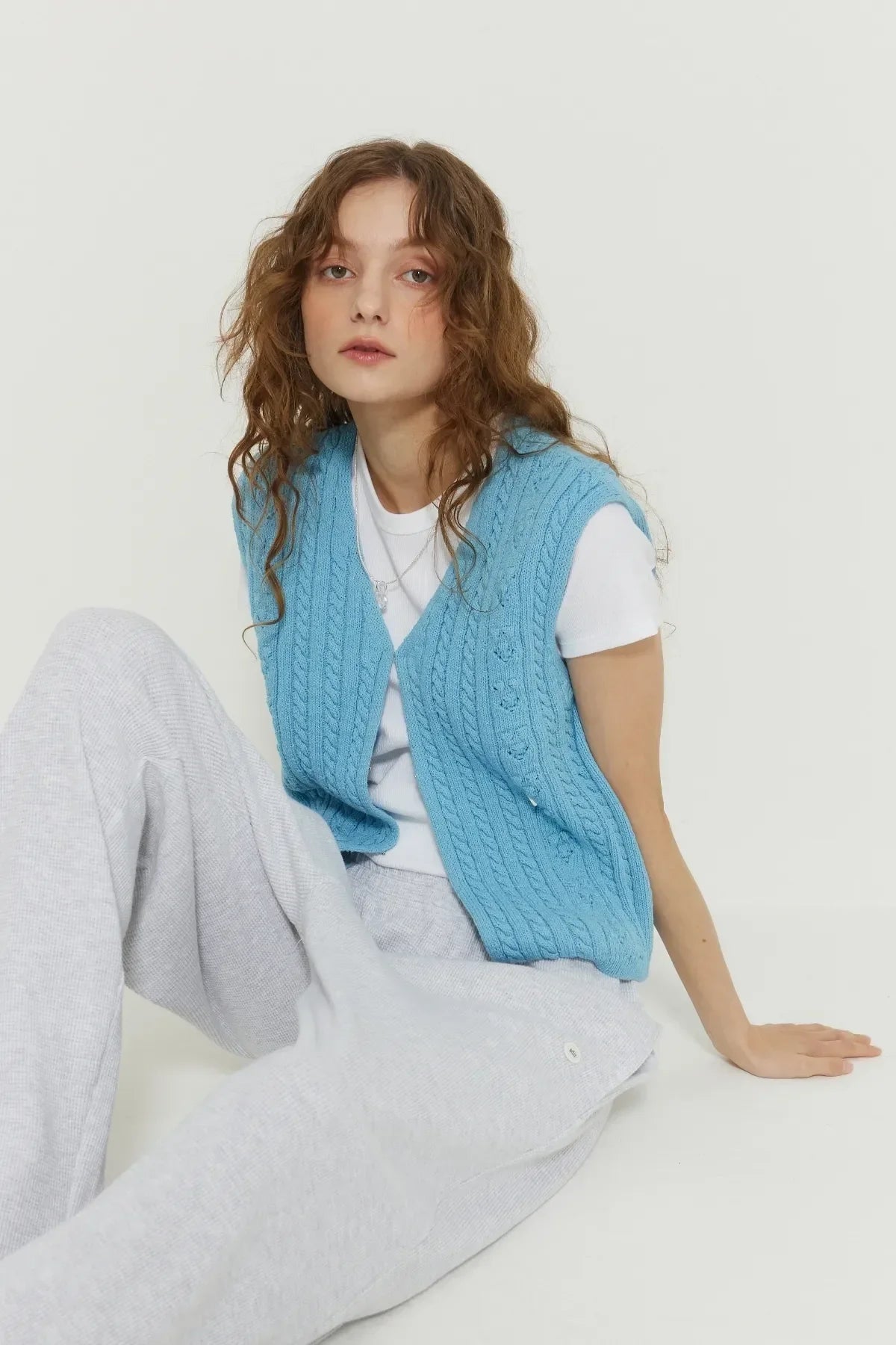 Grandma Open Vest