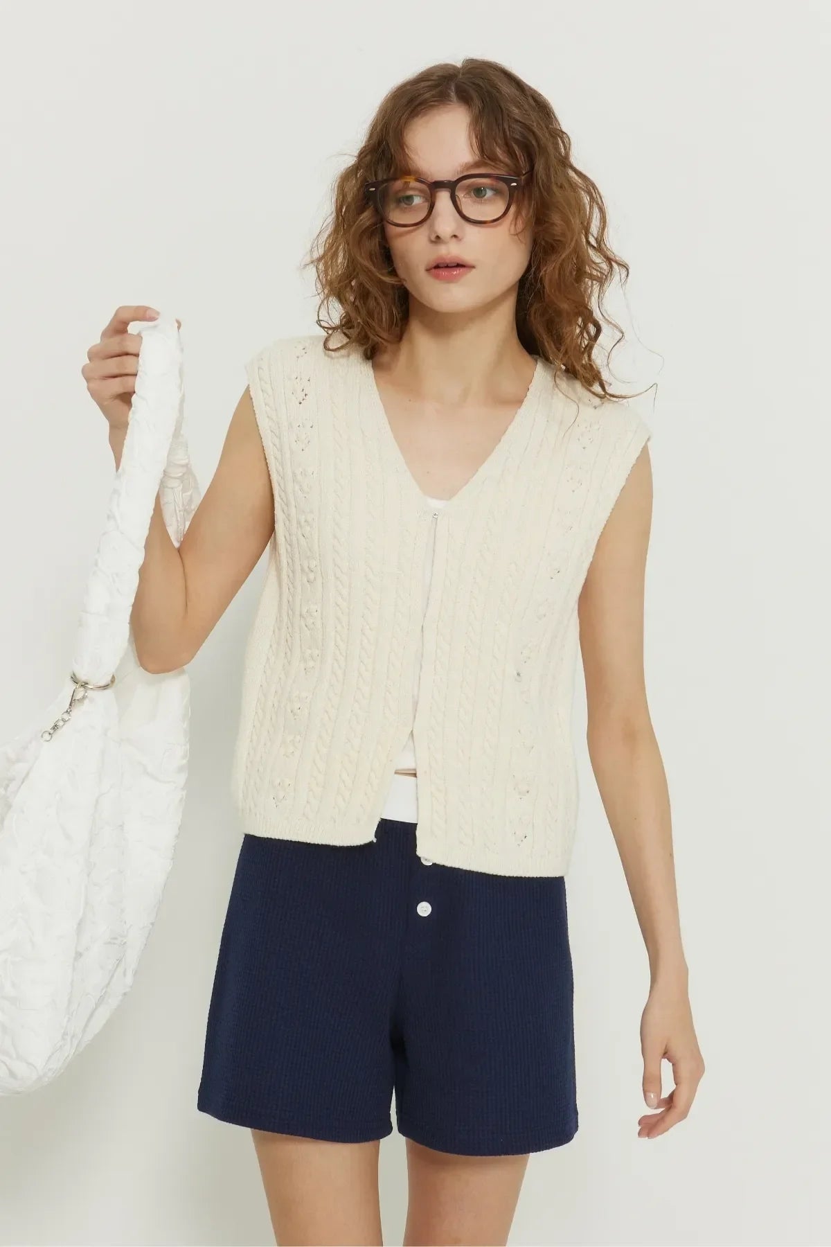 Grandma Open Vest