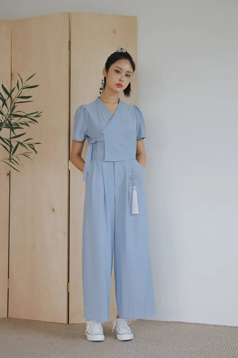 Hanaui Jumpsuit Blue