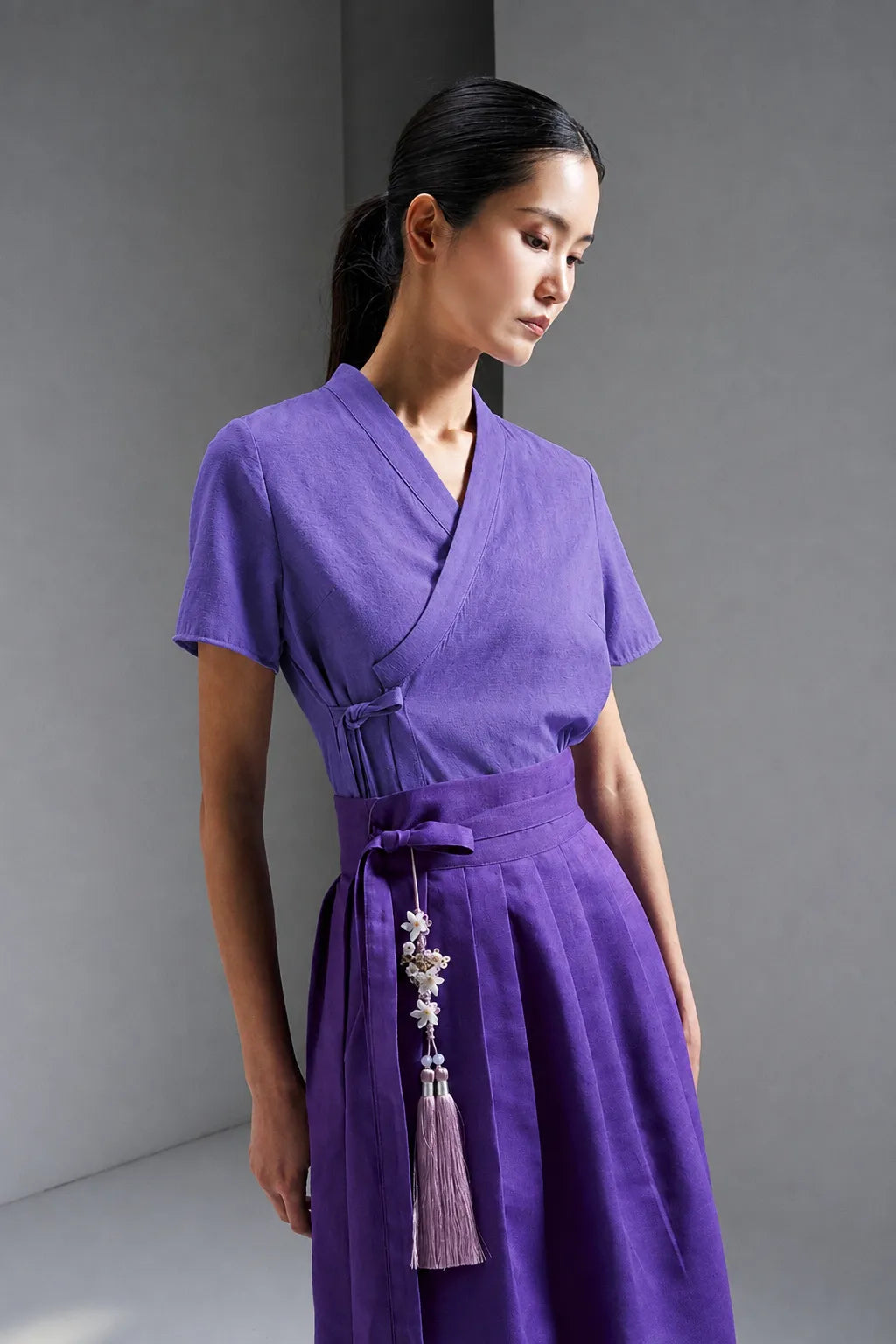 I Purple You Blouse - BTS Deep Purple