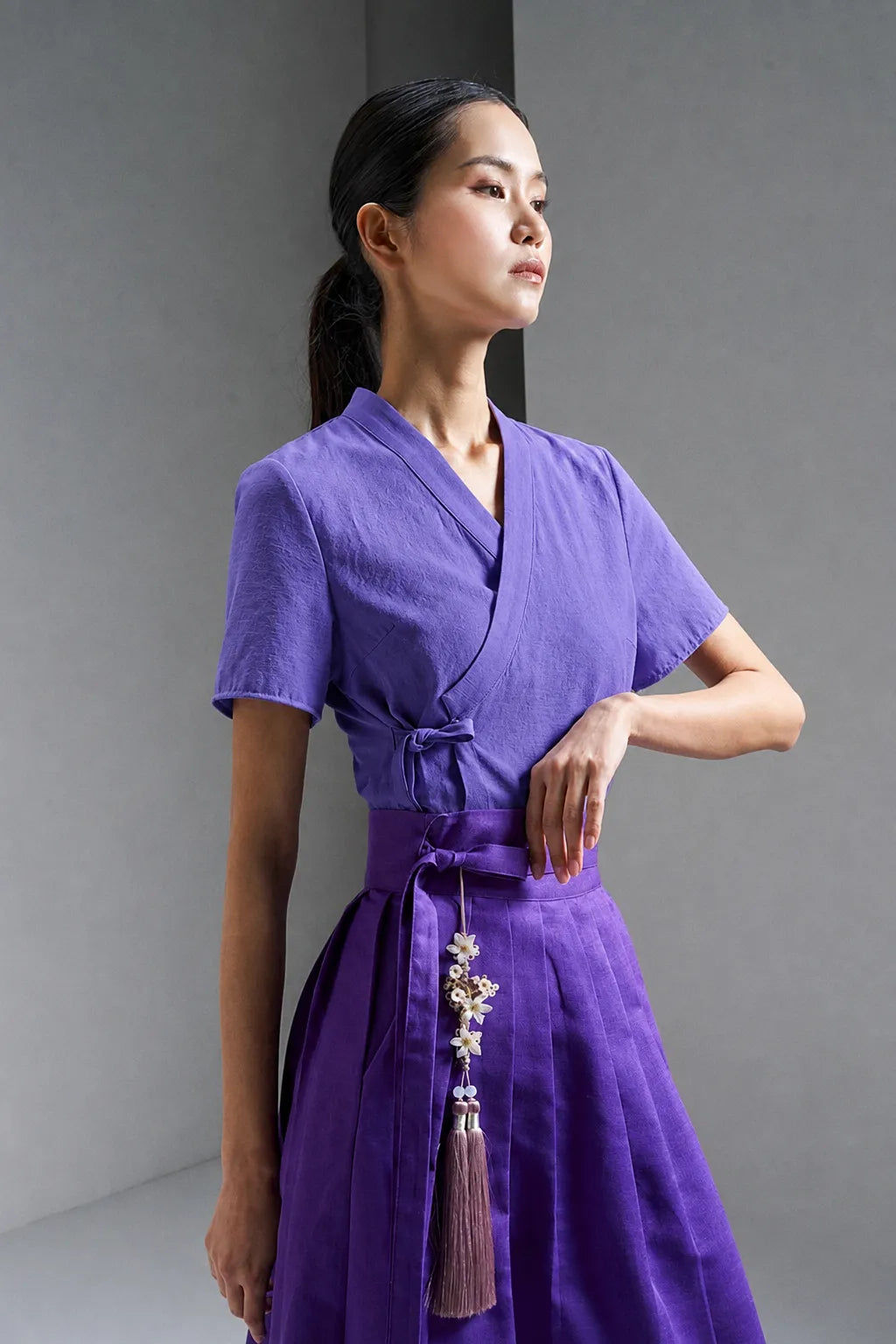 I Purple You Blouse - BTS Deep Purple