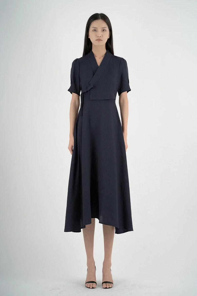 Velmire navy dress