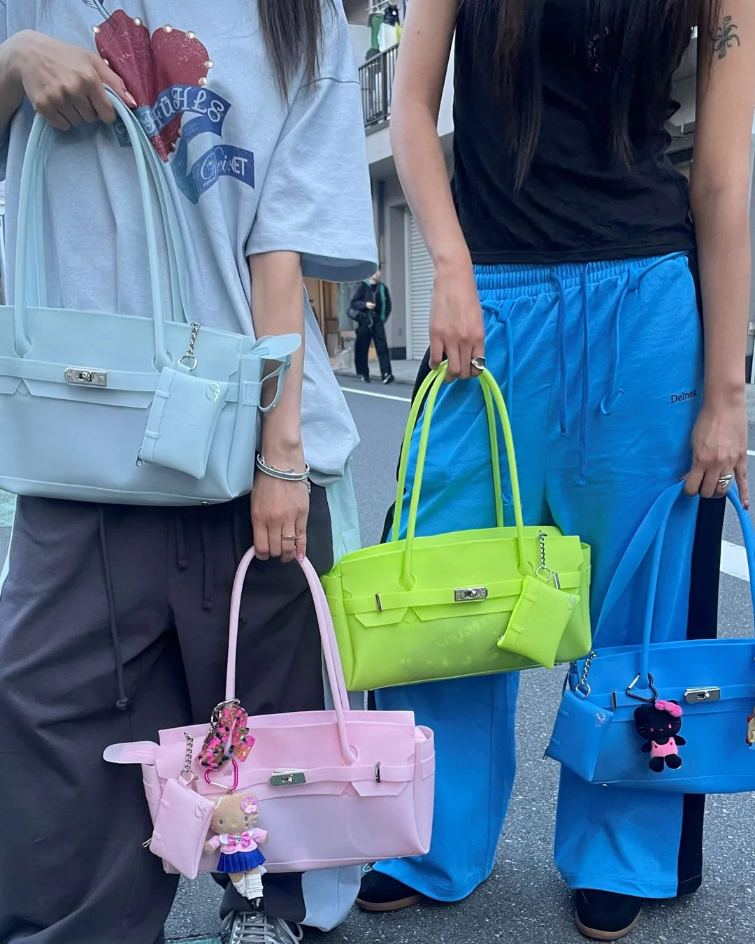 Jelly Two-Way Bag (with Card Wallet)