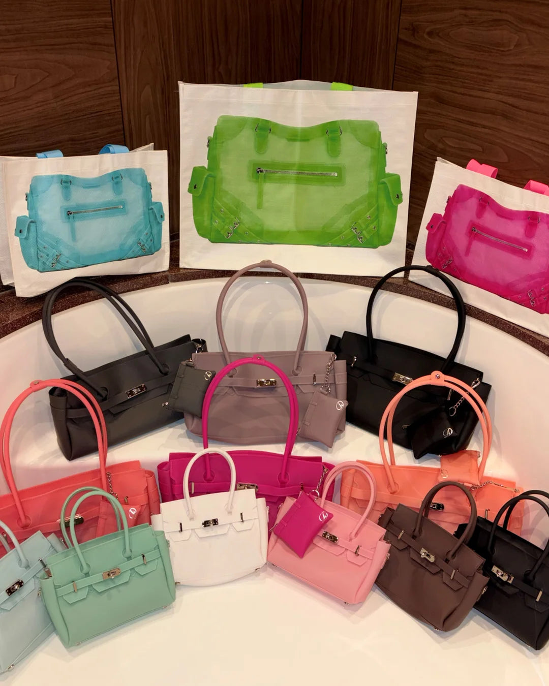 Jelly Two-Way Bag (with Card Wallet)