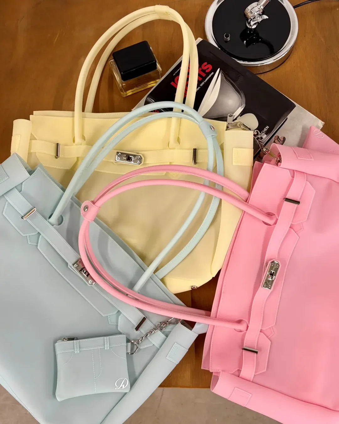 Jelly Two-Way Big Bag (with Card Wallet)