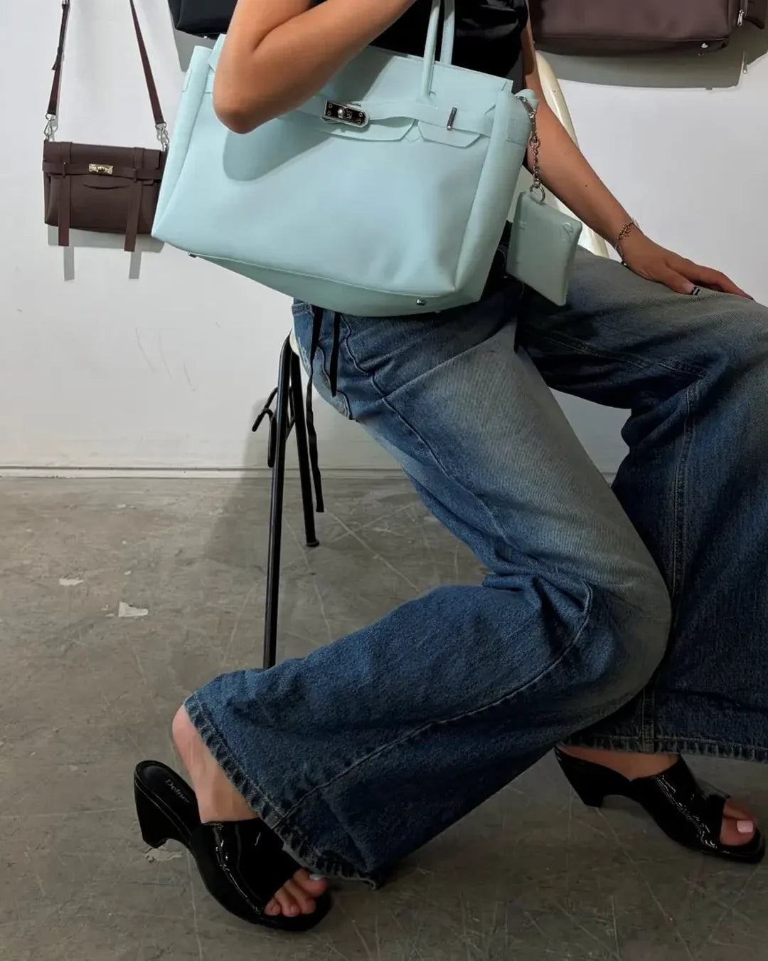 Jelly Two-Way Big Bag (with Card Wallet)