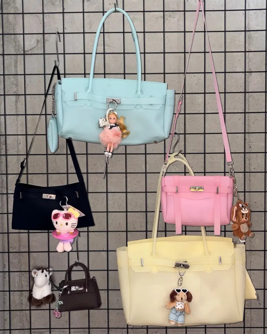 Jelly Two-Way Big Bag (with Card Wallet)