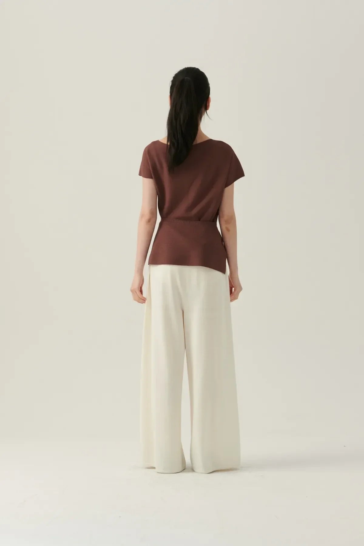 Layered Boat Neck Top