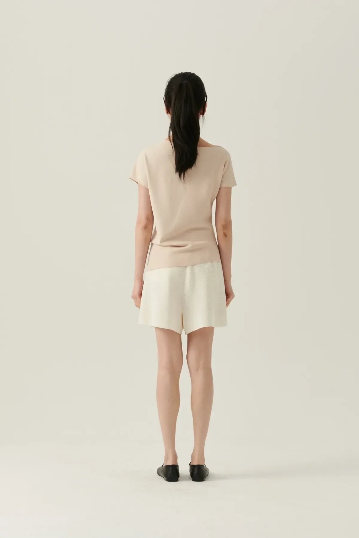 Layered Boat Neck Top