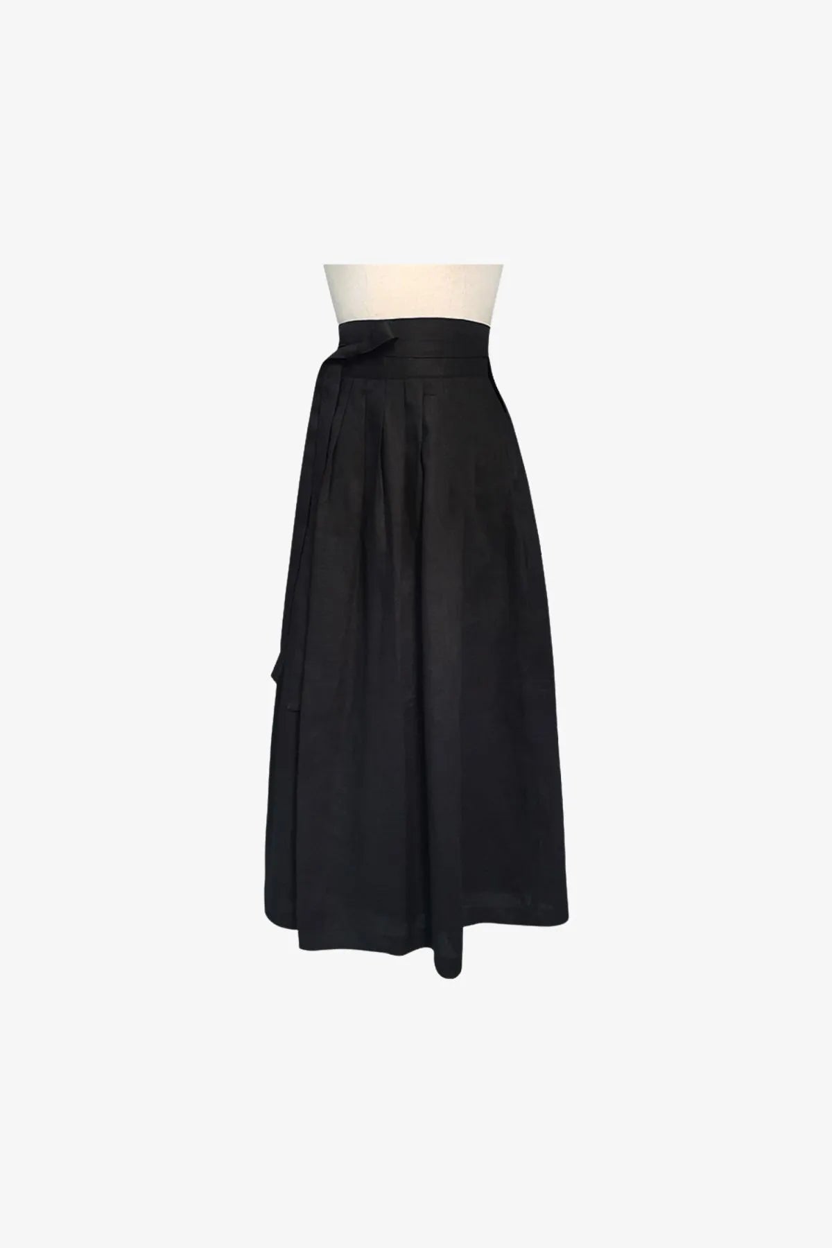 Linen Wrap Skirt