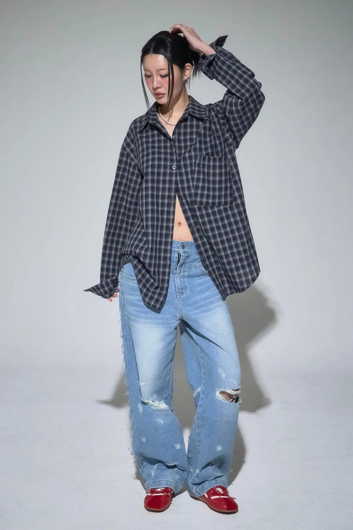 Luan Check Shirt