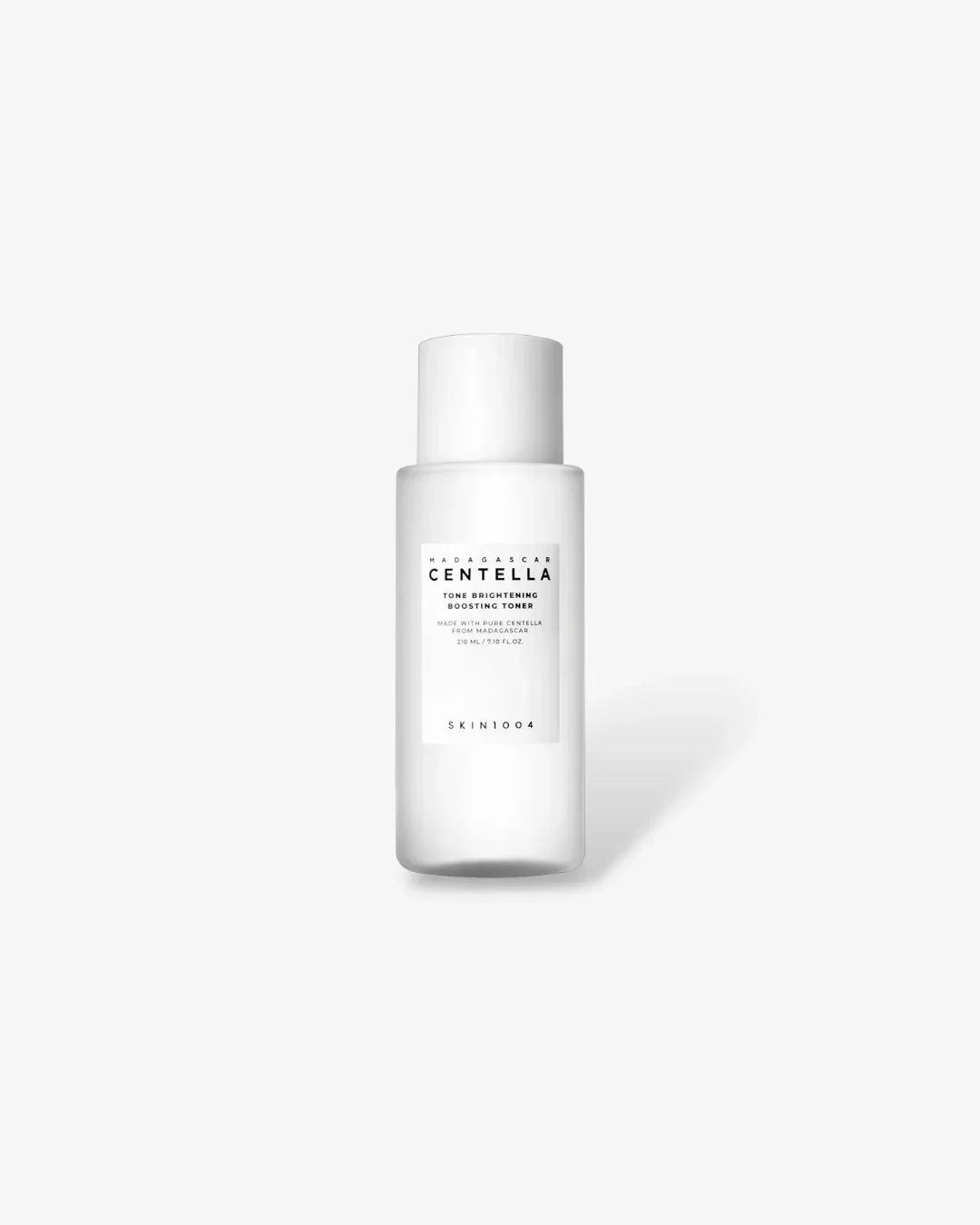 Skin1004 Madagascar Centella Tone Brightening Boosting Toner bottle on white background