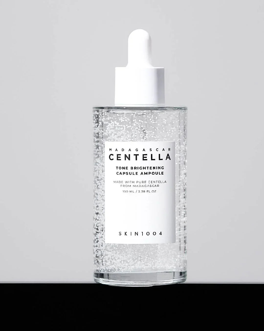 Skin1004 Madagascar Centella Tone Brightening Capsule Ampoule clear bottle with white dropper