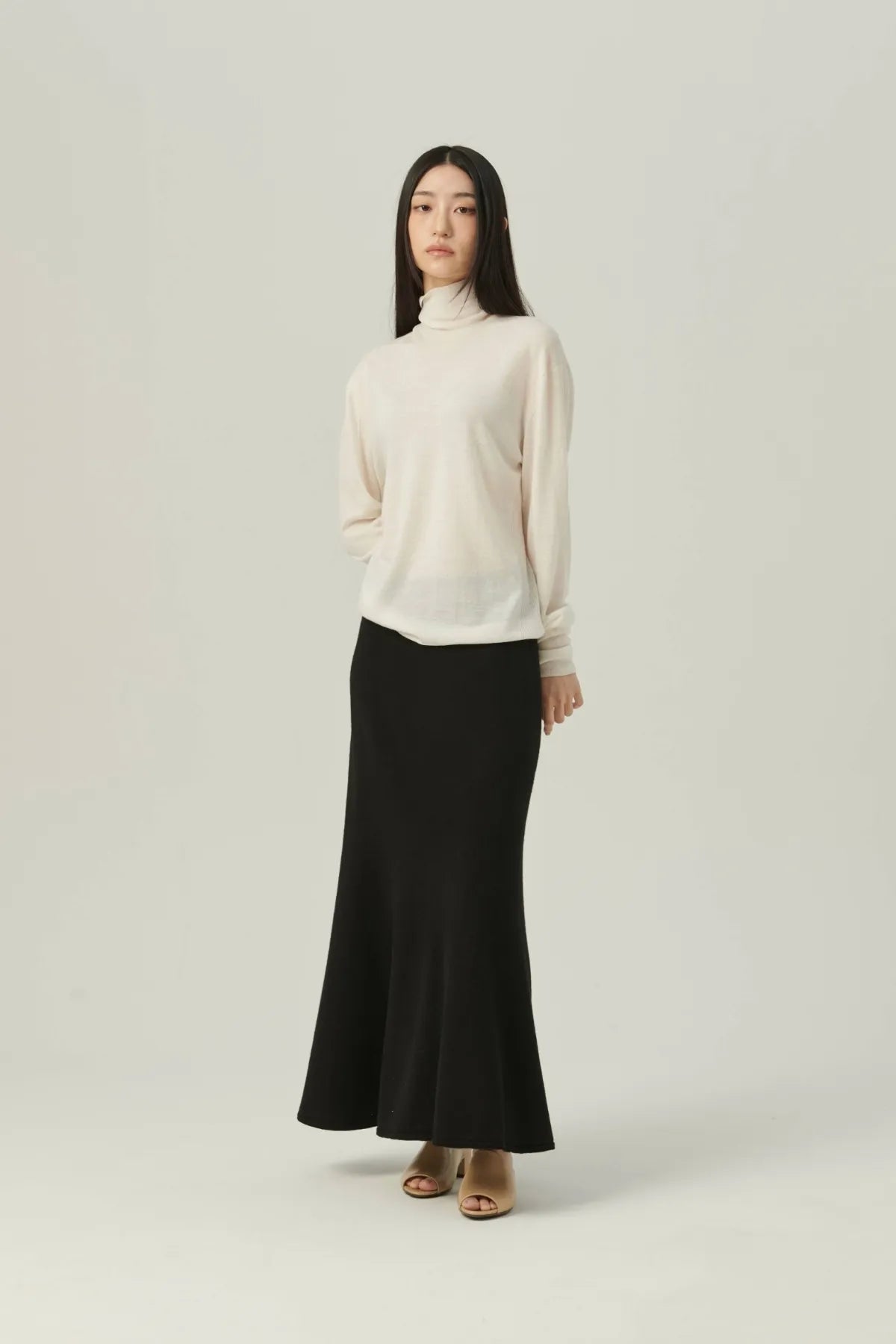 Mermaid Long Knit Skirt