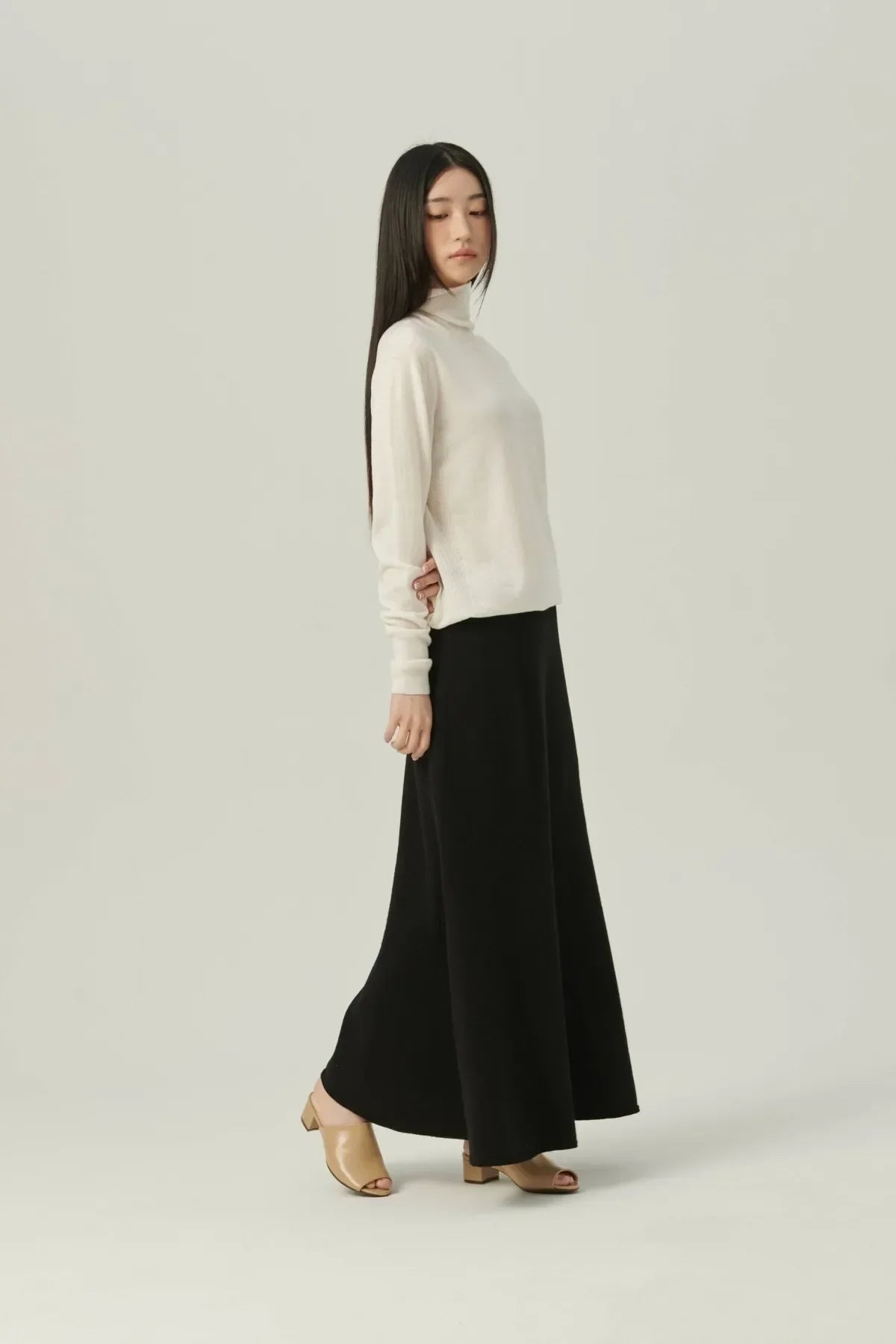 Mermaid Long Knit Skirt