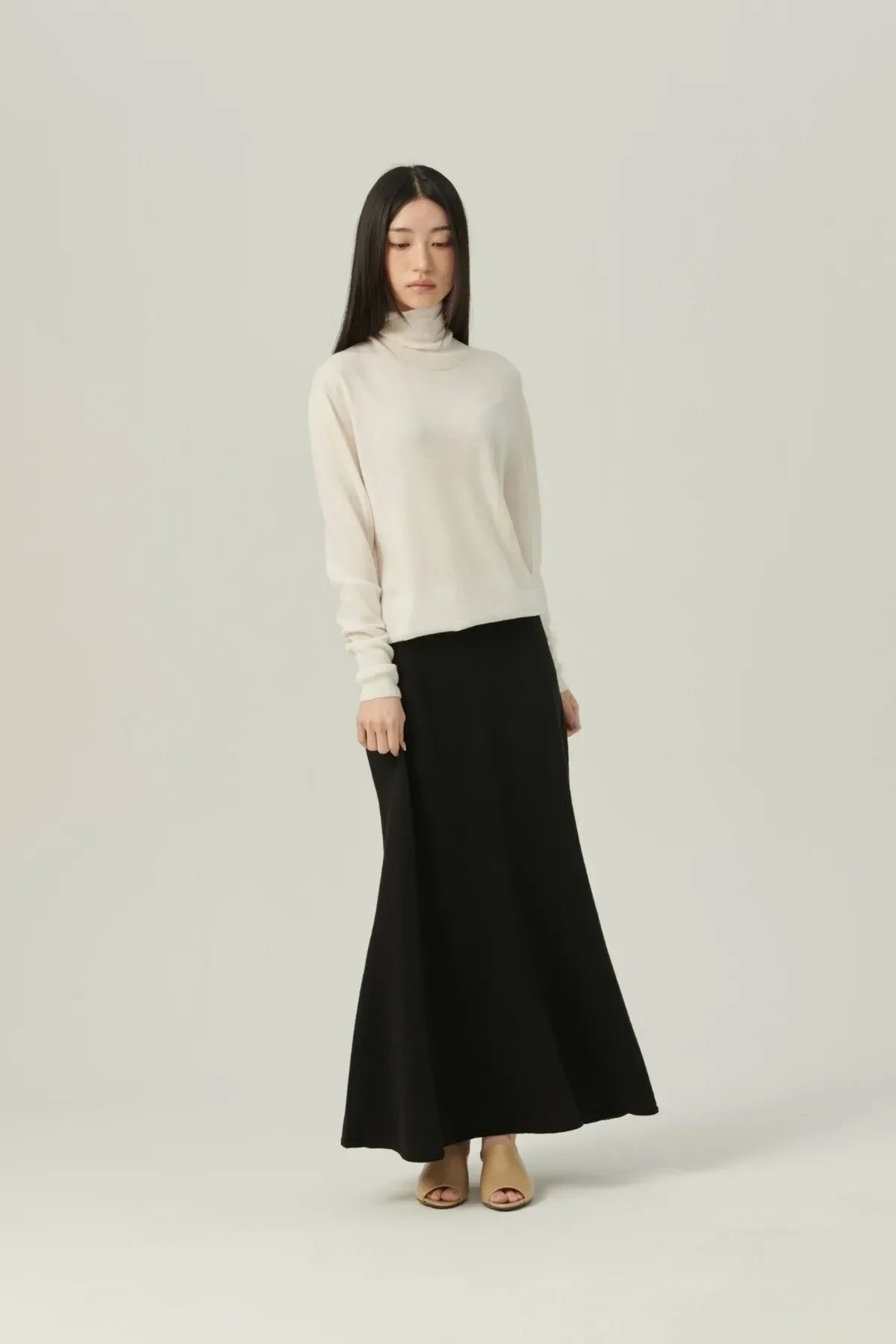 Mermaid Long Knit Skirt