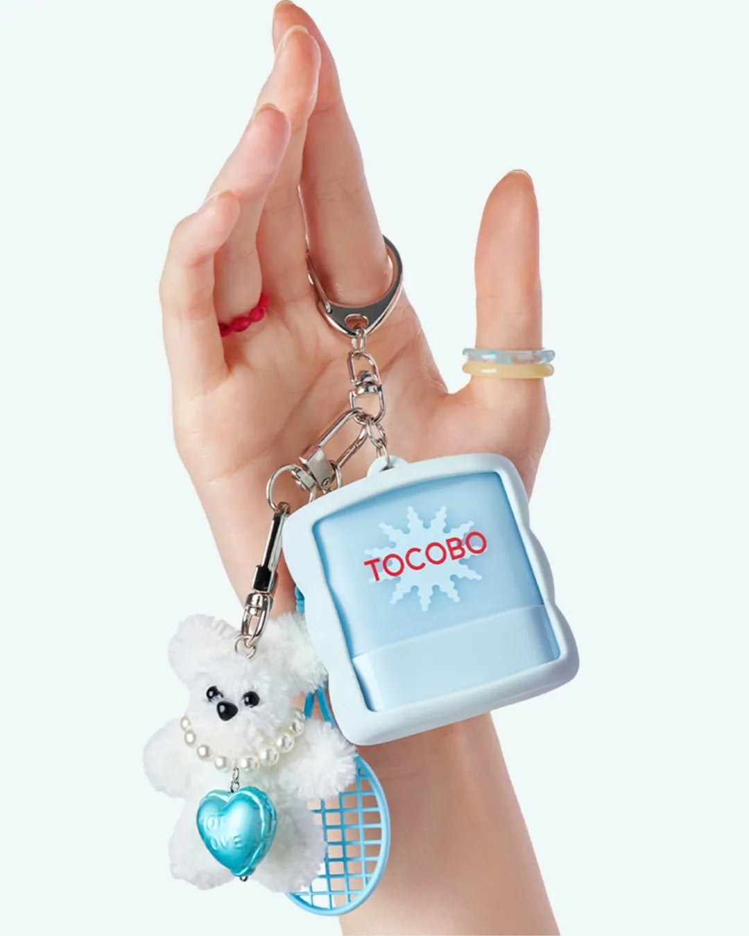 Mini Cotton Soft Airy Sun Stick with Keyring