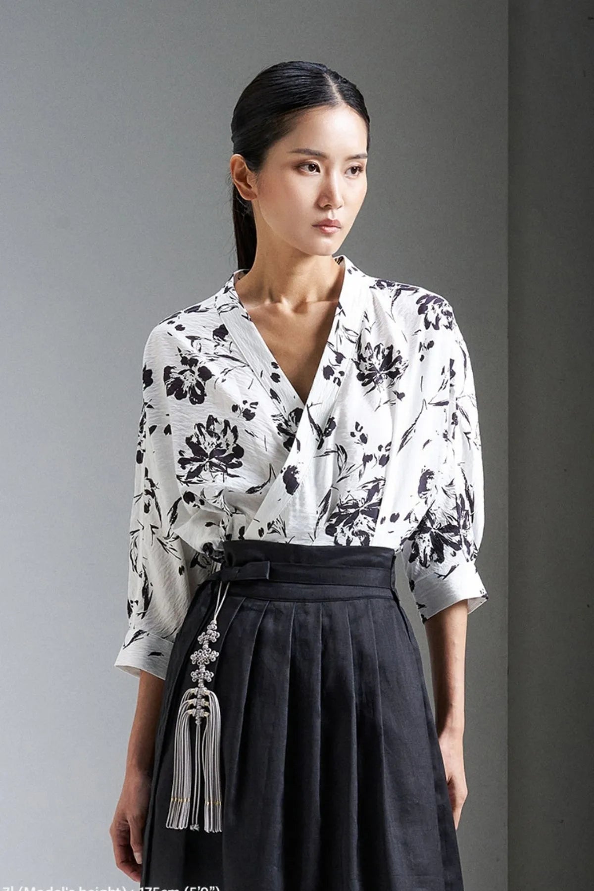 Monochrome Afterglow Blouse