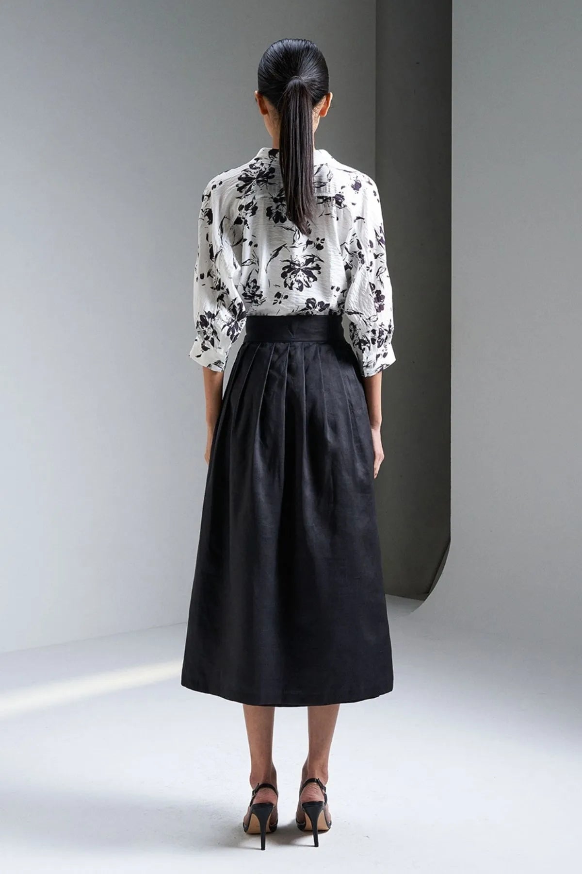 Monochrome Afterglow Blouse