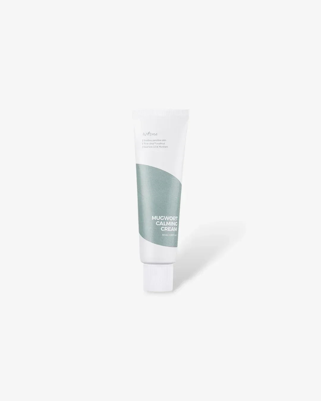 50ml tube of Isntree Mugwort Calming Cream for soothing sensitive skin with moisture balance