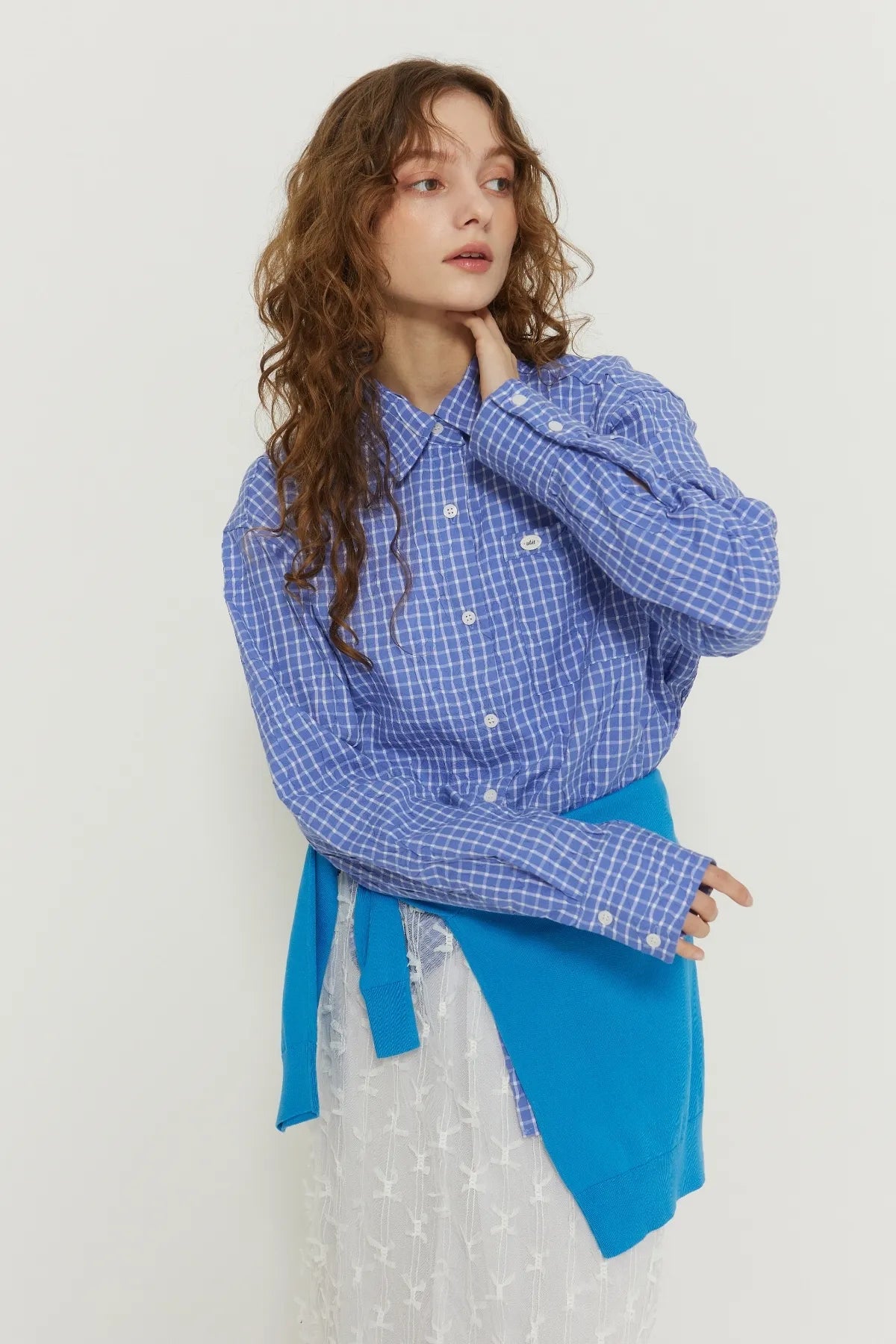 Natural Check Shirt