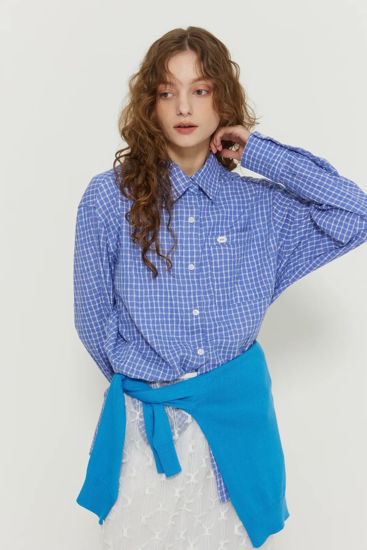 Natural Check Shirt