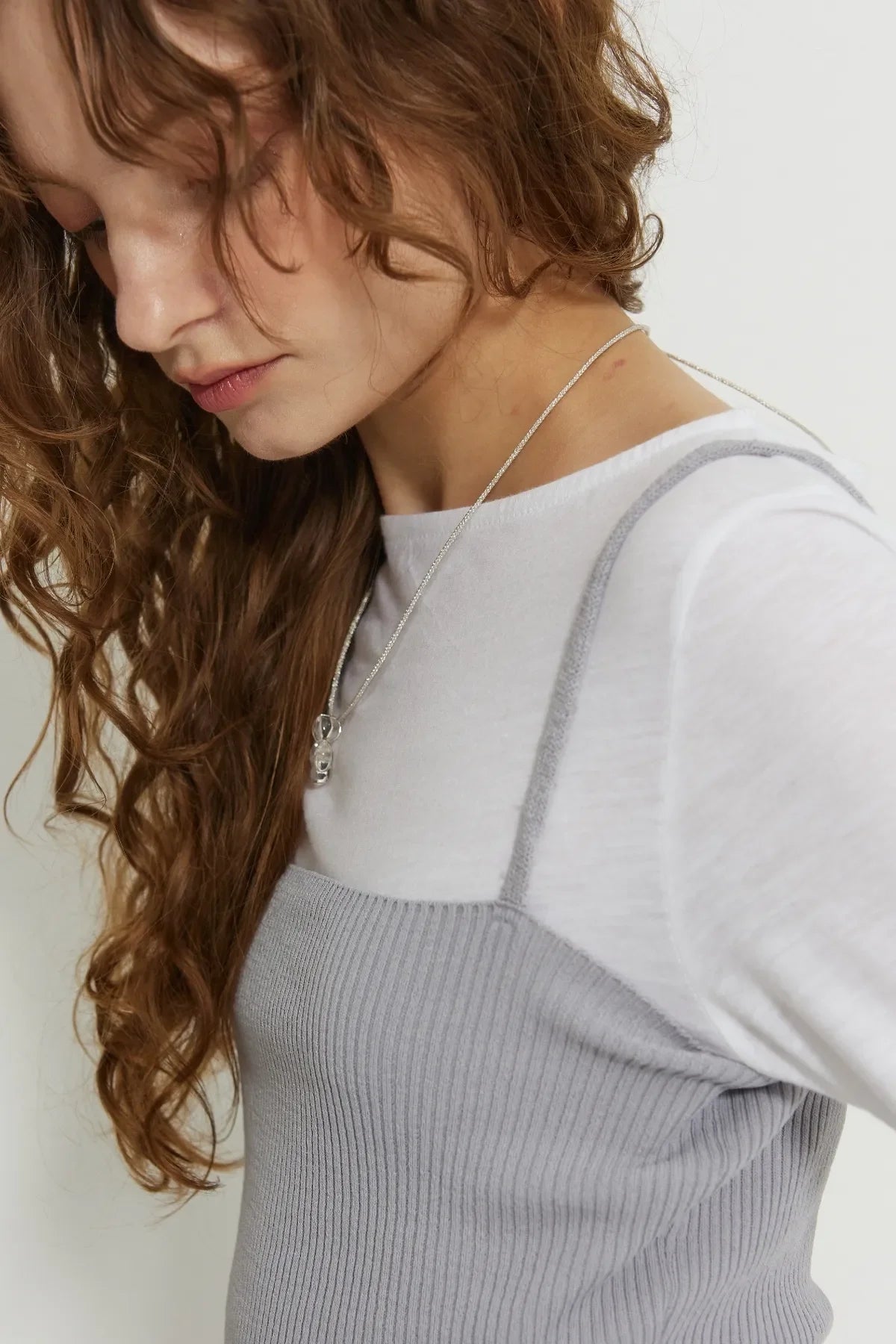 New Ribbed Logo Top