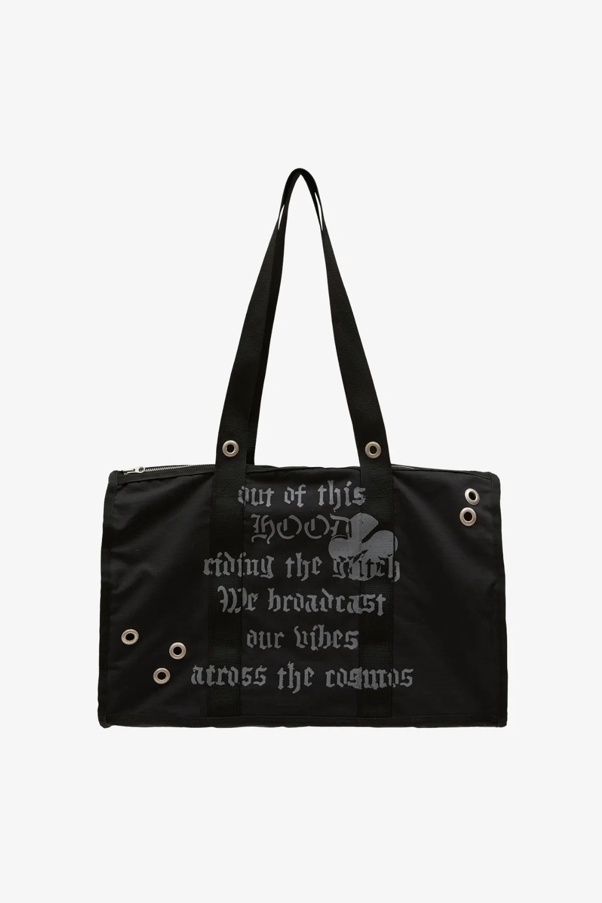 Out Of This Hood Eyelet Shoulder Bag