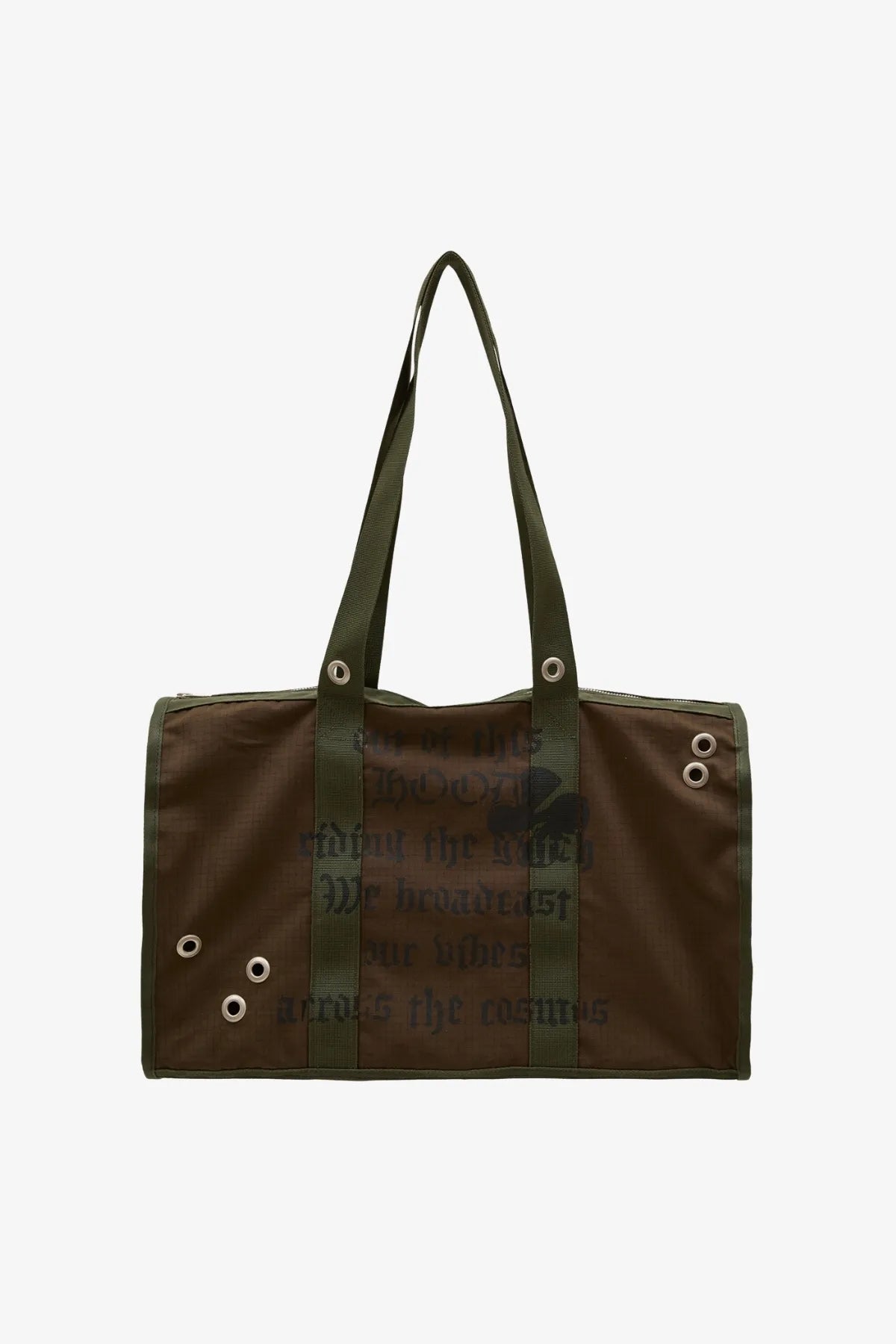Out Of This Hood Eyelet Shoulder Bag