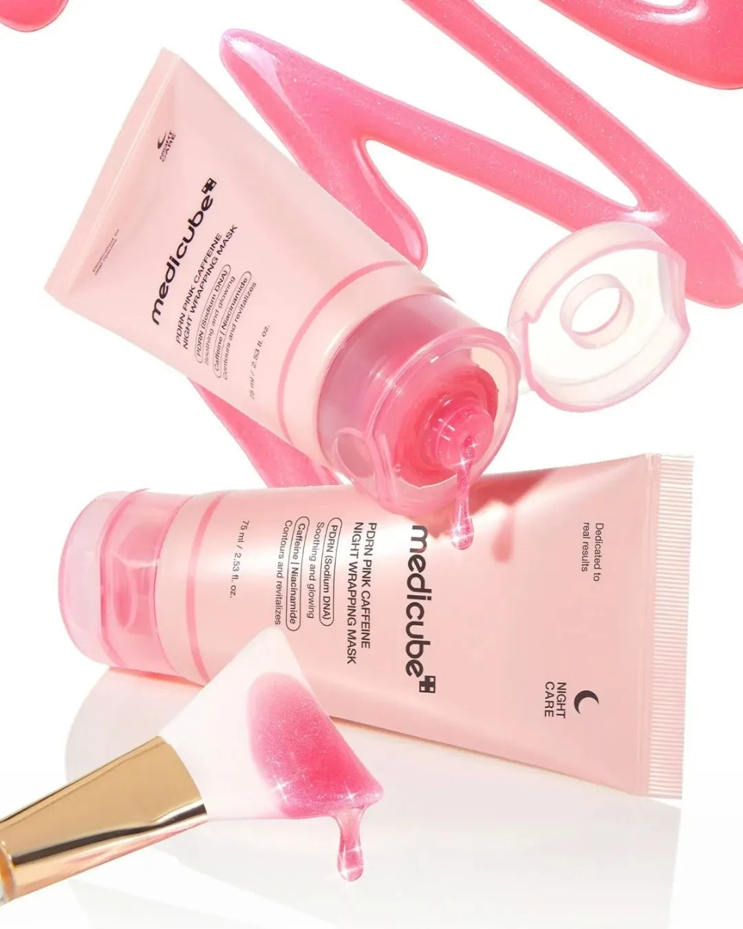 PDRN Pink Caffeine Night Wrapping Mask