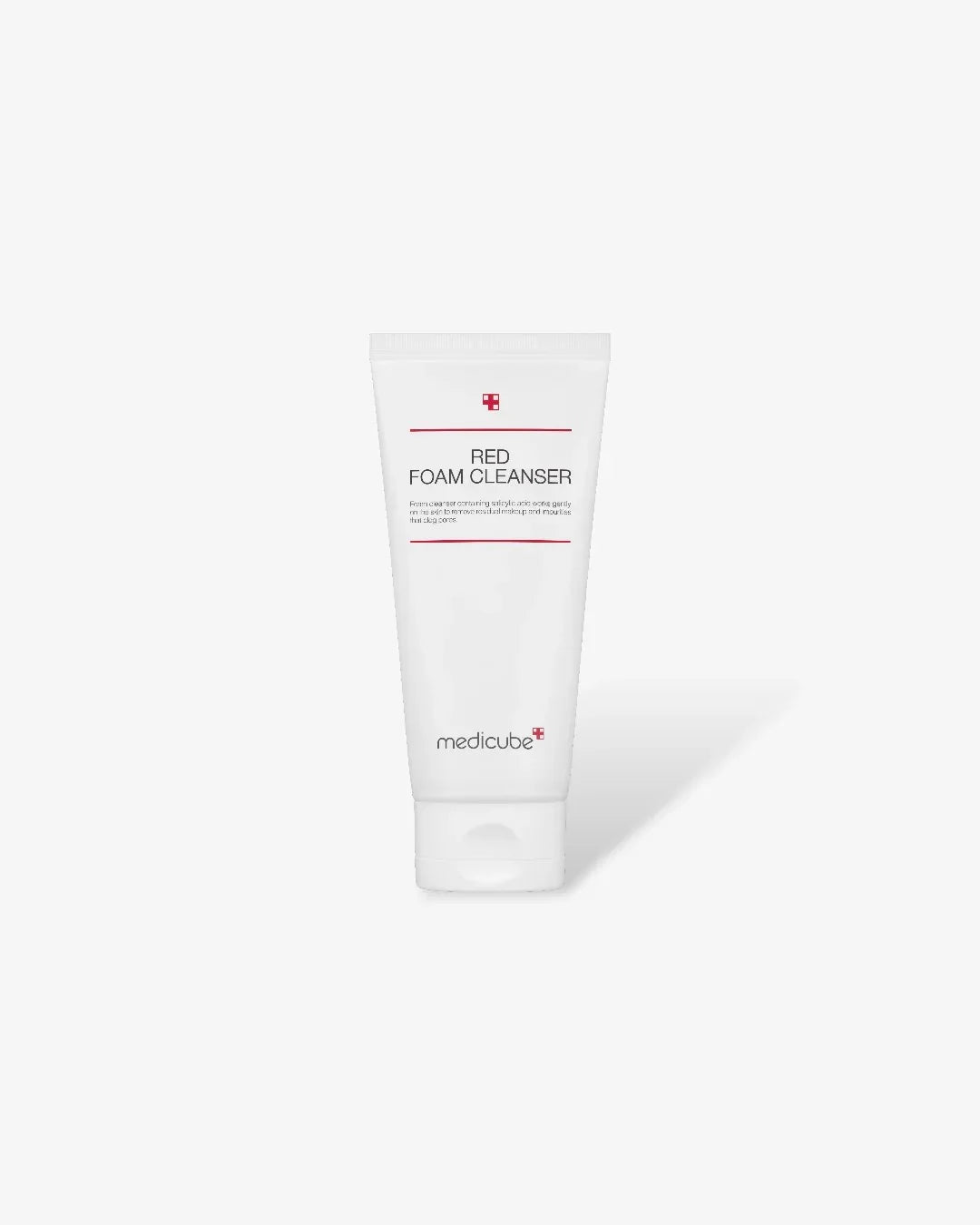 Medicube Red Foam Cleanser 120ml tube with white background and red text