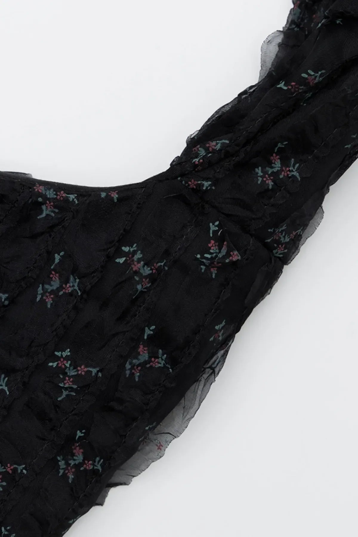 Ruffle Flower Bag